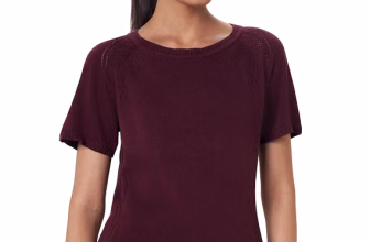 BlissClub Women Cotton Solid Regular Fit T-Shirt