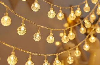 Desidiya® 14 LED Crystal Ball String LED Diwali Lights for Decoration for Home