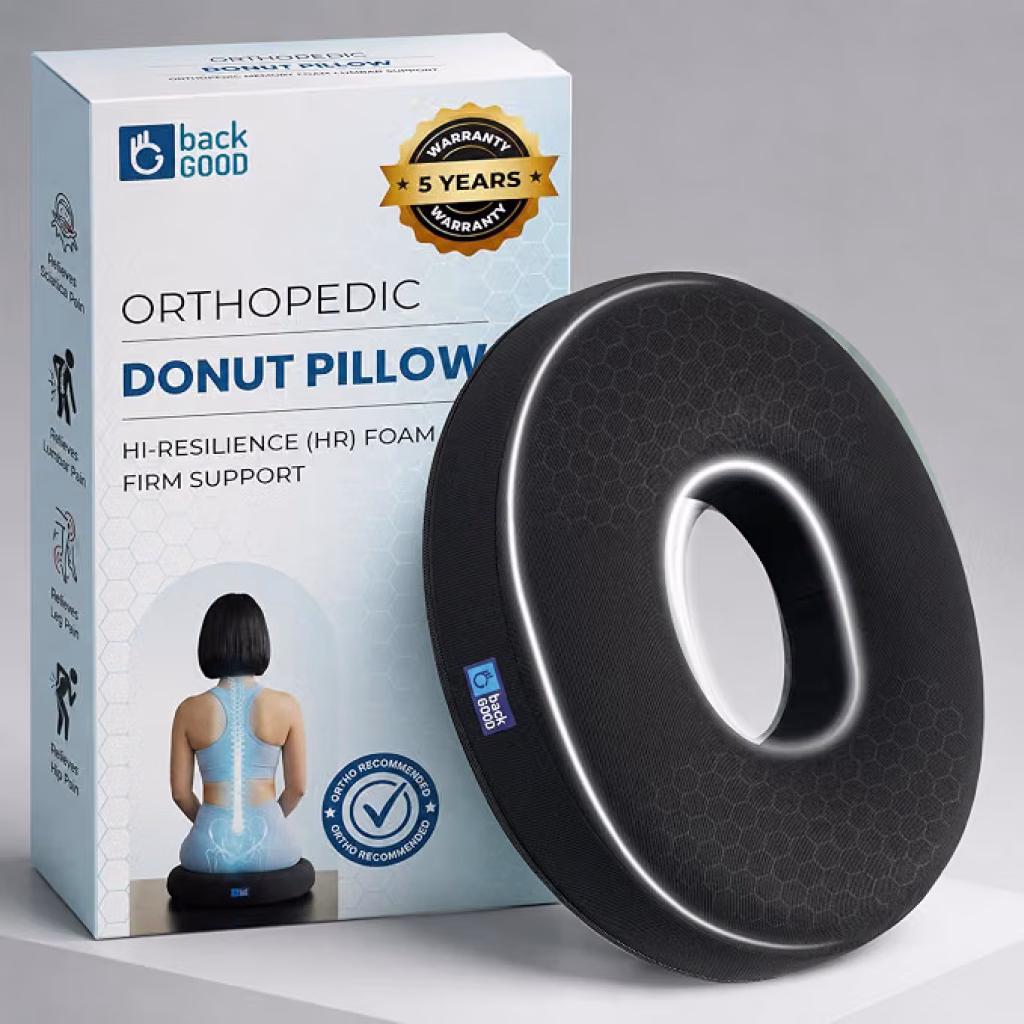 Latest Deal On Donut Pillow for Tailbone Pain| 5-Years Warranty - Dealsified