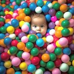 EEOVEE 50 Pcs 6 cm Soft and Safe Multi Colour Fun Packed Plastic Pool Balls for Kids