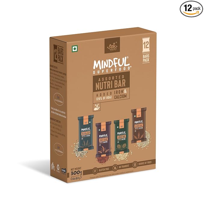Latest Deal On Eat Anytime Multigrain Millet Energy Chocolates, 12 Bars - Dealsified