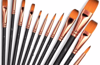 Eclet Set of 12 Professional Artist Paint Brush for Kids