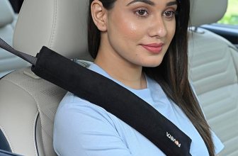 FOVERA Car Seat Belt Shoulder Cushions (Pack of 2)