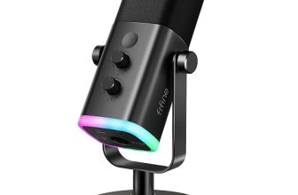 Fifine XLR/USB Dynamic Microphone for Podcast Recording