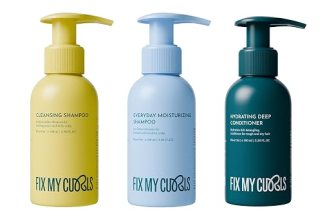 Fix My Curls Wash Day Trio | Cleansing & Moisturizing Shampoo, Hydrating Deep Conditioner