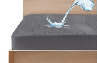 GADDA CO 100% Waterproof Premium Cotton Feel Mattress Protector