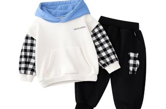 Googo Gaaga Boy’s Cotton Printed Full Sleeves Hoodie Sweatshirt with Jogger Set