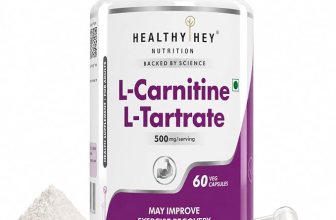 HealthyHey L-Carnitine & L-Tartrate (LCLT)-Support Transport of Fats to Muscles
