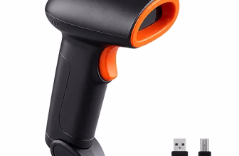 Helett® HT20™ Wireless 2.4GHz 2D & 1D Barcode Scanner (QR Code & Barcode) Wired & Wireless(Rechargeable) Connectivity