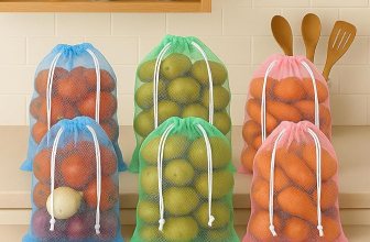 Homestrap Mesh Storage Bags Set of 6