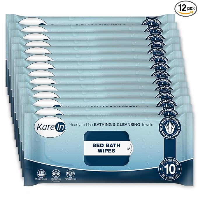 KareIn Bed Bath Wipes, Adult Wet Wipes, 120 Wipes Latest Deal On KareIn Bed Bath Wipes, Adult Wet Wipes, 120 Wipes - Dealsified