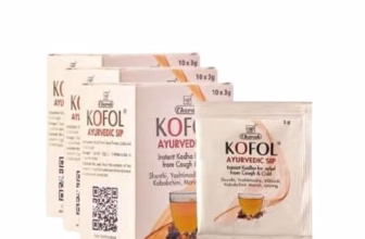 Kofol Ayurvedic Sip | Instant Sugar-Free Kadha for Cough, Cold & Sore Throat