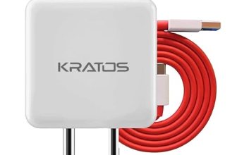 Kratos 65W Fast Charger Adapter & USB-A to Type C Cable Combo