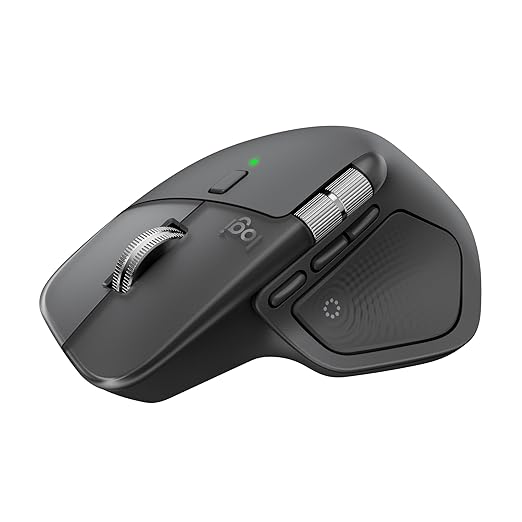Latest Deal On Logitech MX Master 4 Ergonomic Wireless Mouse, Graphite - Dealsified