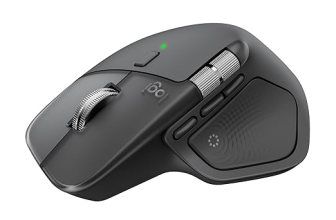 Logitech MX Master 4 Ergonomic Wireless Mouse, Graphite