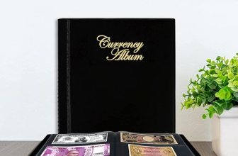 Mahogany Life Currency Album for Notes (102 Pockets)