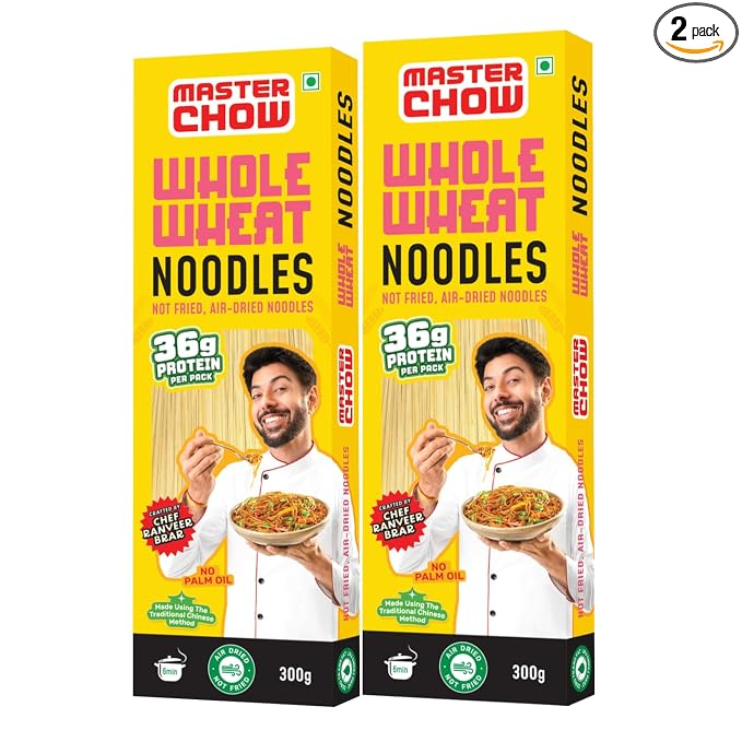 Latest Deal On MasterChow Whole Wheat Noodles- Pack of 2 - Dealsified