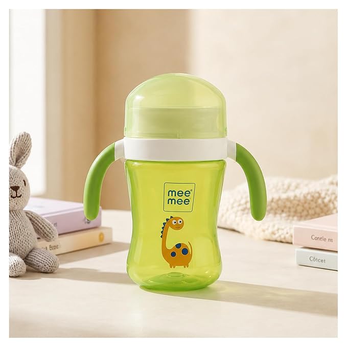 Latest Deal On Mee Mee Trainer Sippy Cup | Leakproof Spout Sipper with Dual Handles - Dealsified
