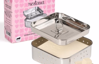 Nestasia Large Stainless Steel Paneer Maker (550 ml)