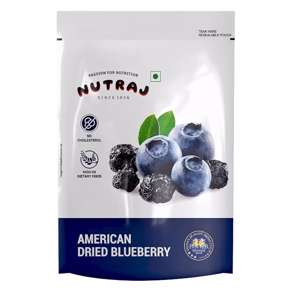 Latest Deal On Nutraj American Blueberry Dried Whole 150g Pouch Pack of 1 - Dealsified