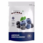 Nutraj American Blueberry Dried Whole 150g Pouch Pack of 1