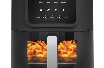 Nutricook 5L Air Fryer Slim with 100% Toxin-Free Ceramic Coating