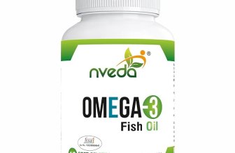 Nveda Omega 3 Fish Oil 1000mg with 180mg EPA & 120mg DHA