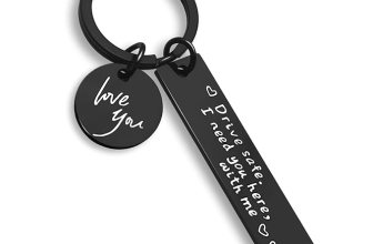 OUMILAN Drive Safe Keychain