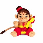 Panda’s Box Mantra Chanting Baby Hanuman Soft Toys for Kids