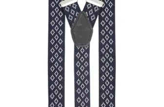 Peluche Voguish blue color suspender for men