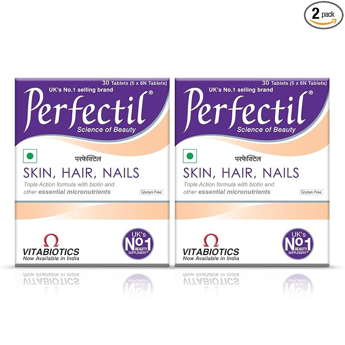 Latest Deal On Perfectil Multivitamin Supplements For Hair, Skin And Nails For Men & Women - Dealsified