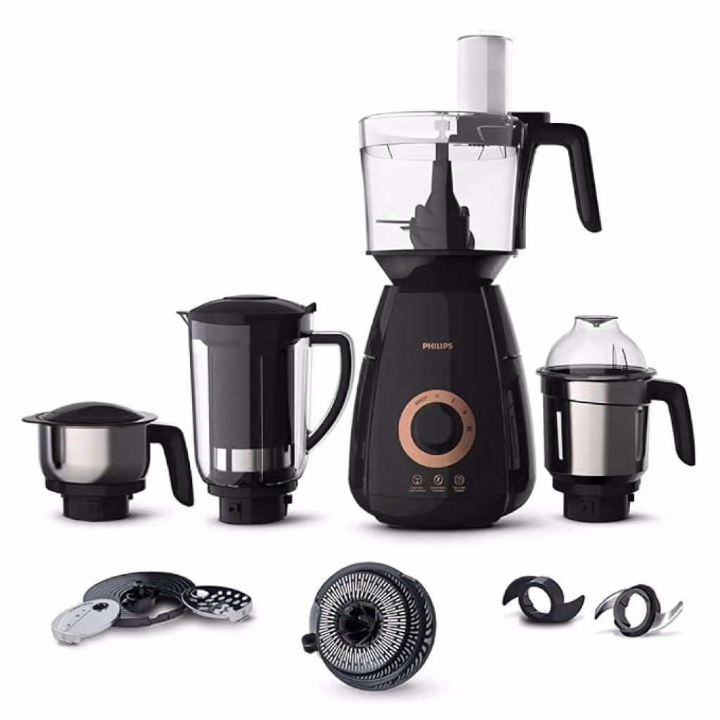 Latest Deal On Philips Stainless Steel Mixer Grinder HL7707/01, 750W, 4 Jars - Dealsified