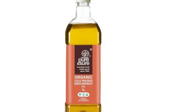 Pure & Sure Organic Cold Pressed Groundnut Oil 1 Ltr