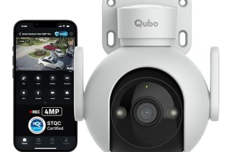 Qubo Smart Outdoor Cam Pro 360° 4MP