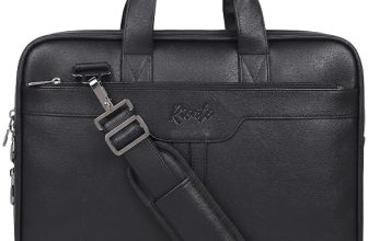 RIONTO Elite Vegan Leather Laptop Bags for Men Office Use