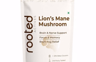 Rooted Actives Lion’s Mane Mushroom 60g
