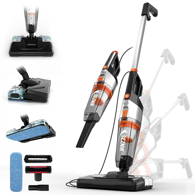 SEZNIK Vacuum Cleaner for House | Floor Mopping & Wet Spills + Dry Vacuuming Latest Deal On SEZNIK Vacuum Cleaner for House | Floor Mopping & Wet Spills + Dry Vacuuming - Dealsified
