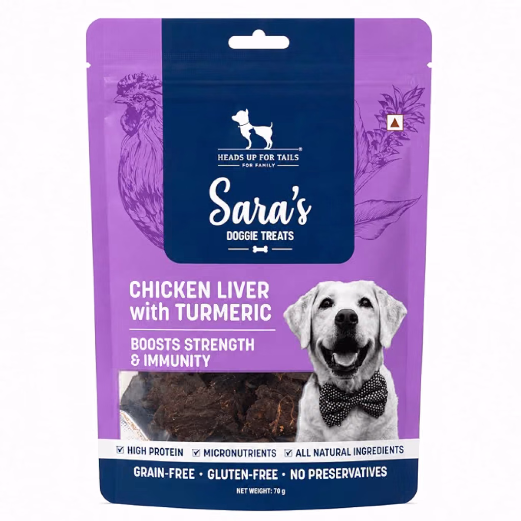Sara's Doggie Treats - Chicken Liver with Organic Turmeric - 70 gm Latest Deal On Sara's Doggie Treats - Chicken Liver with Organic Turmeric - 70 gm - Dealsified
