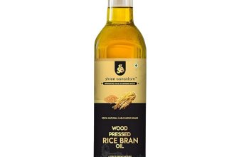 Shree Aanantam Cold Pressed Rice Bran Oil 1 Litre – 100% Natural