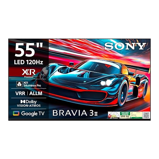 Latest Deal On Sony 139 cm (55 inches) BRAVIA 3II Ultra HD Smart LED Google TV - Dealsified