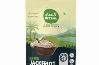 StapleGreenz Green Jackfruit Flour 250g