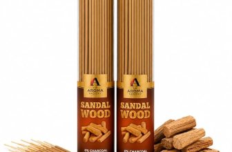 The Aroma Factory Chandan Sandalwood Agarbatti Incense Sticks Pack of 2