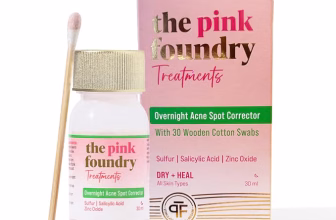 The Pink Foundry Acne Spot Corrector with Salicylic Acid & Sulfur for Active Acne, Blackheads & Whiteheads