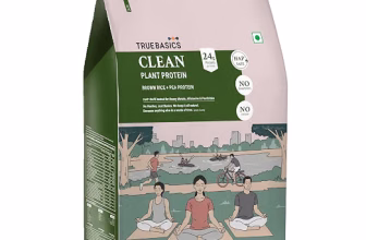 TrueBasics Clean Plant Protein Powder, Chocolate, 1kg
