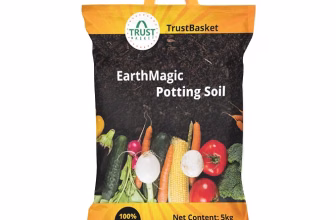 TrustBasket Enriched organic Earth Magic Potting Soil Fertilizer for Plants, 5 Kg
