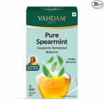 VAHDAM Pure Spearmint | Supports PCOS, Acne & Hormonal Balance | Herbal Infusion for Women