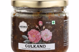 Vediko Origins Gulkand 350Gm|100% Sun-Cooked Pure Rose Petal Jam With No Artificial Flavors