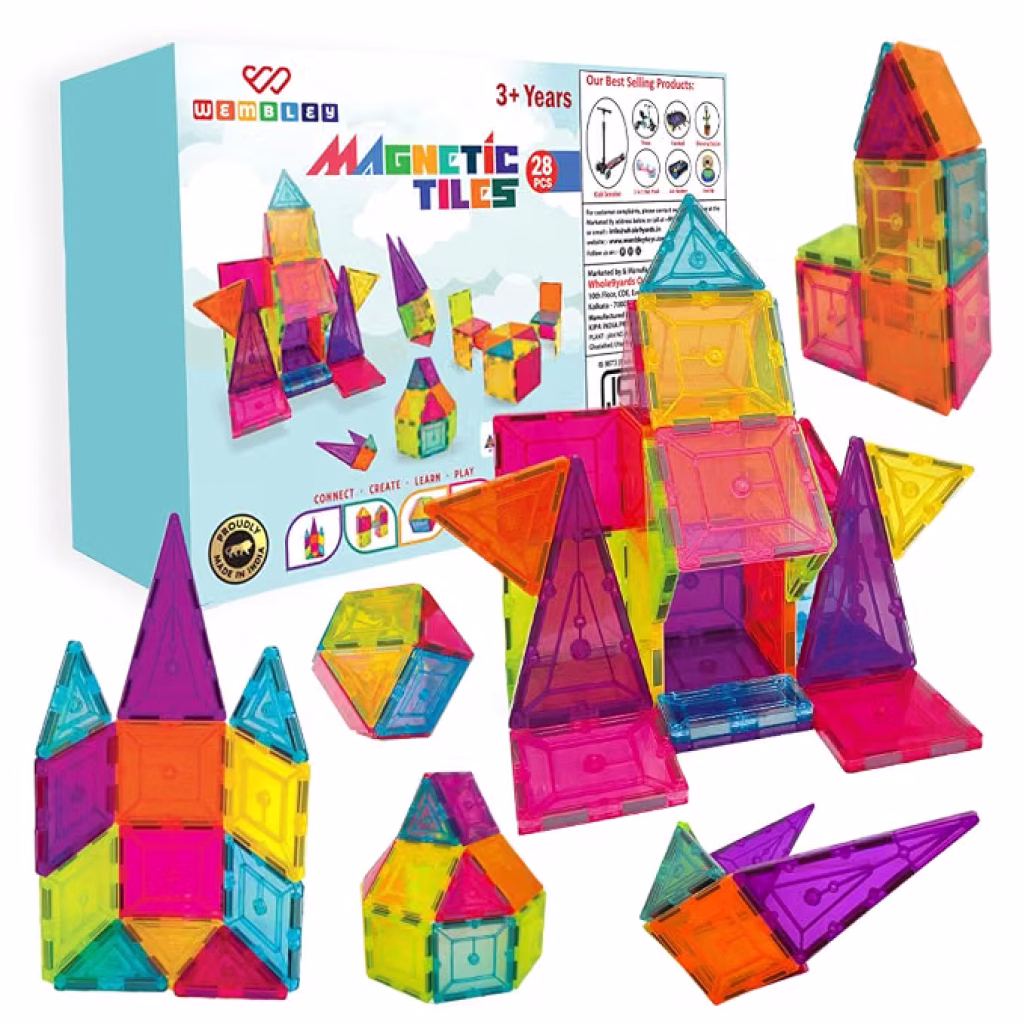 Wembley Magnetic Tiles for Kids Latest Deal On Wembley Magnetic Tiles for Kids - Dealsified