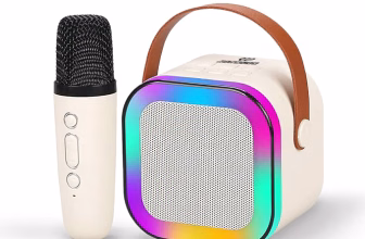 Wembley Rechargeable Karaoke Mic with Speaker for Singing