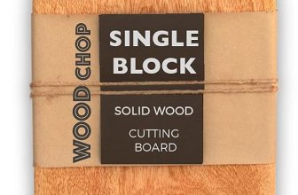 Wood Chop Handcrafted Anti-Bacterial Solid Mango Wood Chopping Board